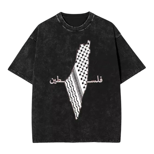 FC PLTNE – Oversize Keffiyeh Map